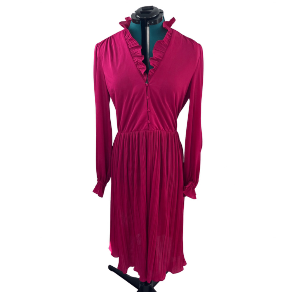 Willi of California Red Georgette Dress (size 14)